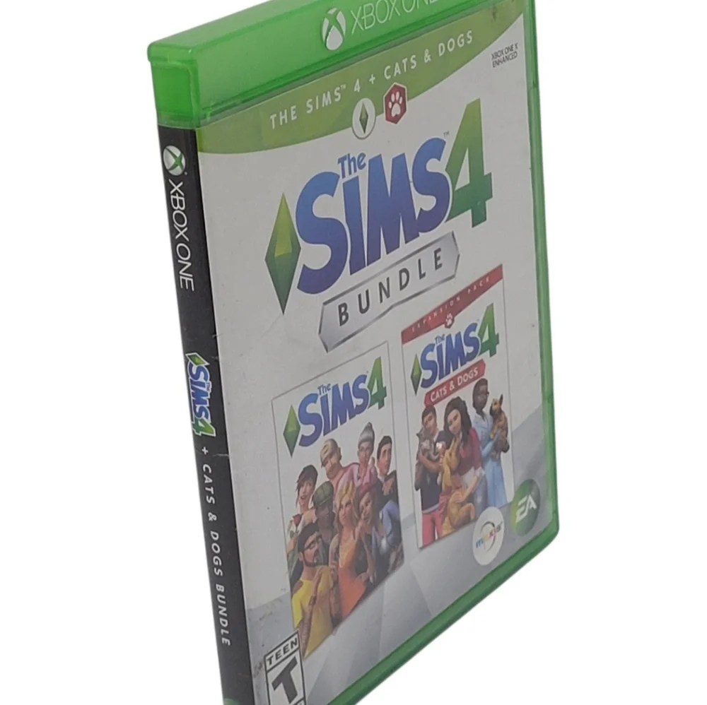 The Sims 4: Cats & Dogs Bundle - Microsoft Xbox One Complete With Insert 2- In 1